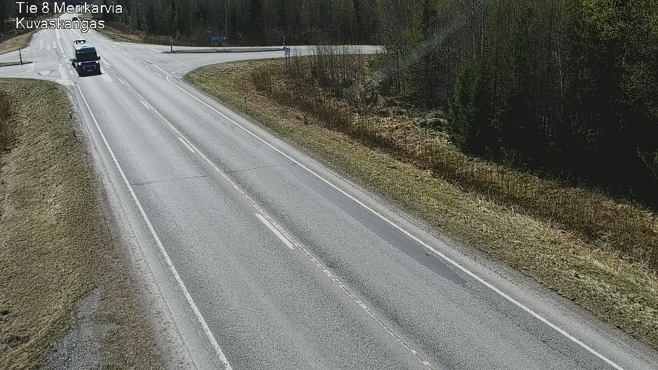Weather Camera Image Road 8 Merikarvia, Kuvaskangas, Merikarvia, Satakunta