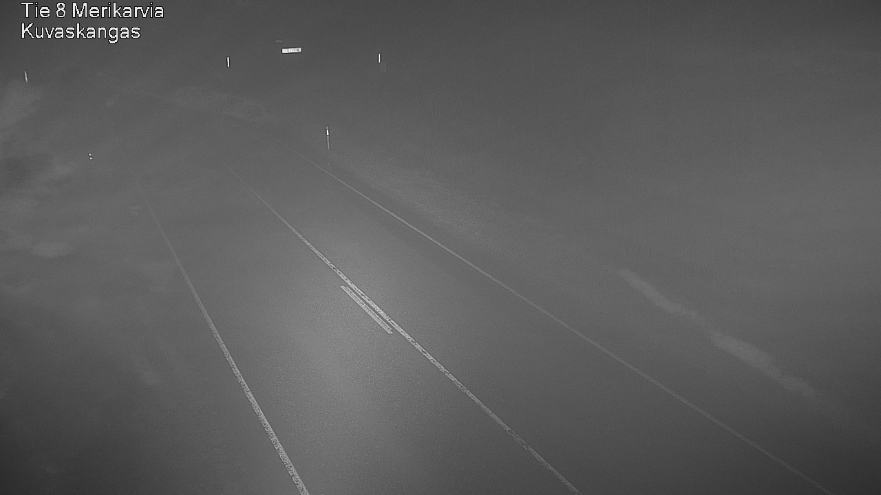 Weather Camera Image Road 8 Merikarvia, Kuvaskangas, Merikarvia, Satakunta