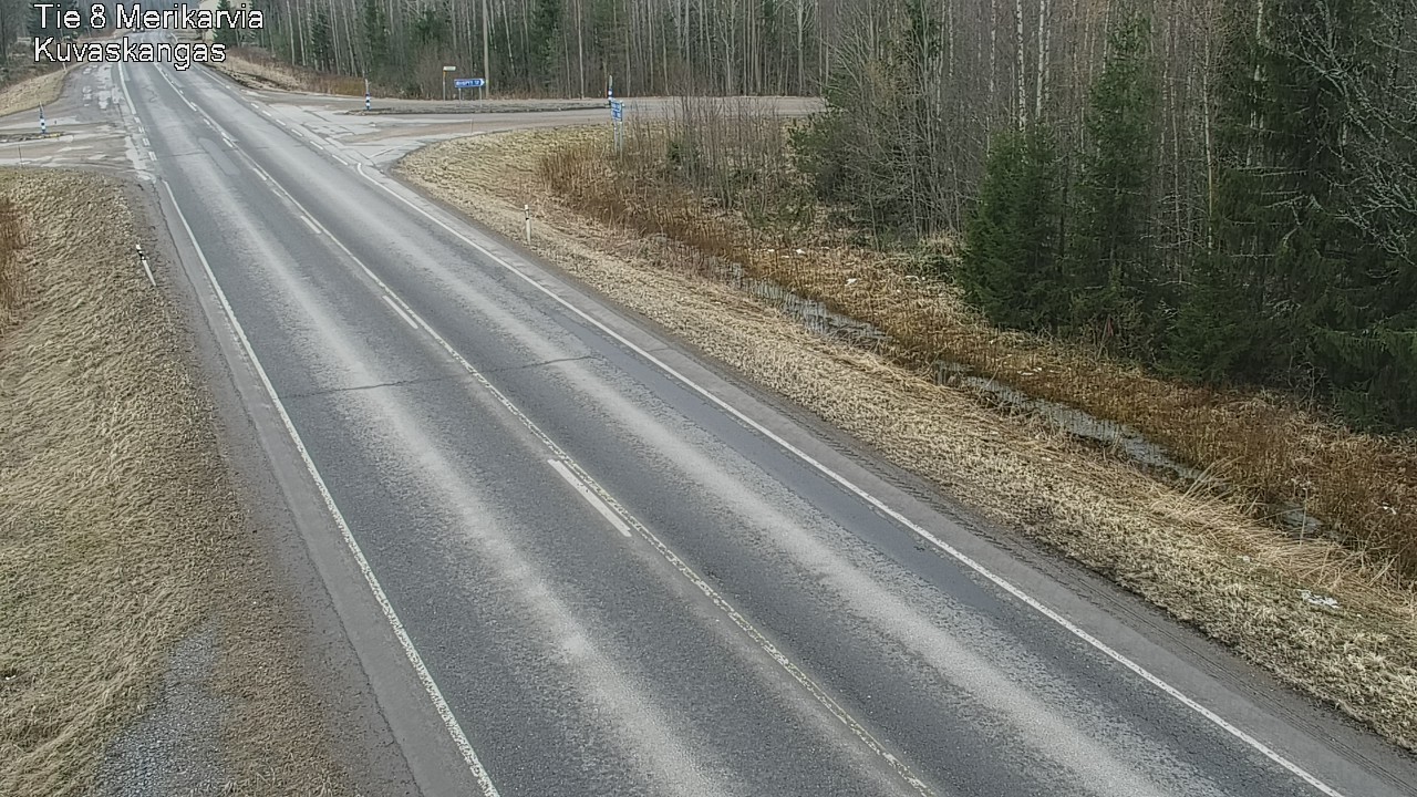 Weather Camera Image Väg 8 Merikarvia, Kuvaskangas, Merikarvia, Satakunta
