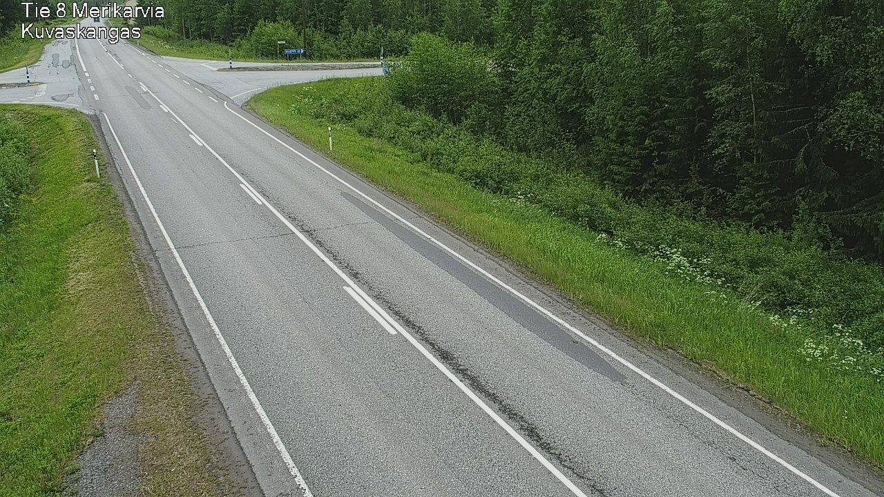 Kelikamerat Kuva Tie 8 Merikarvia, Kuvaskangas, Merikarvia, Satakunta