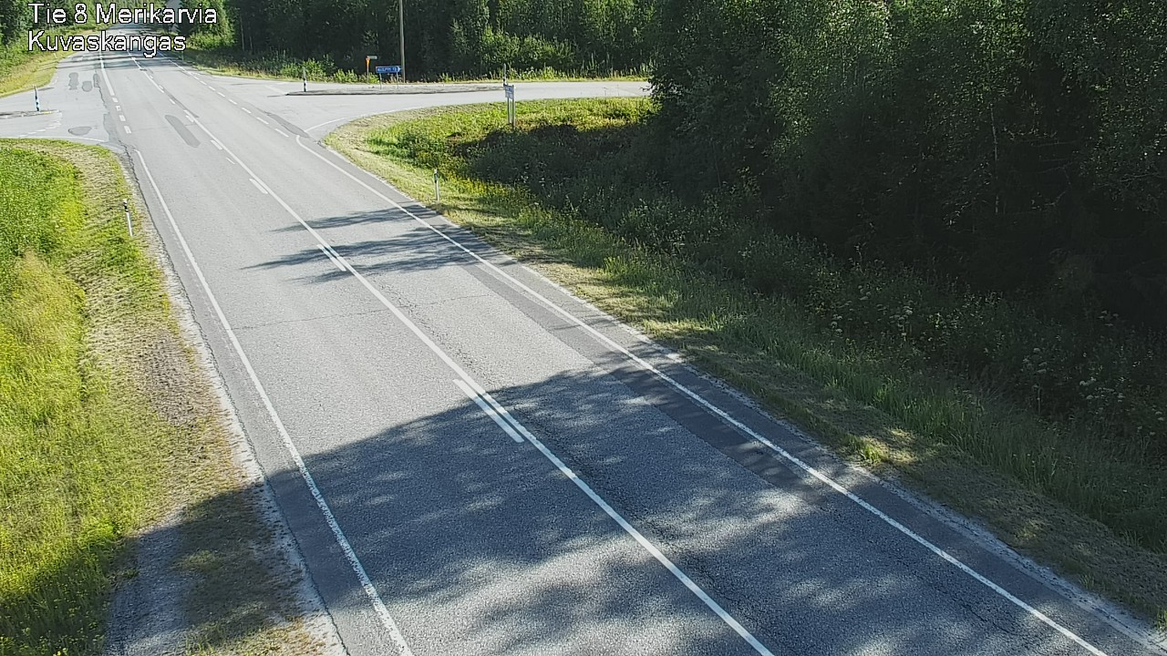 Kelikamerat Kuva Tie 8 Merikarvia, Kuvaskangas, Merikarvia, Satakunta