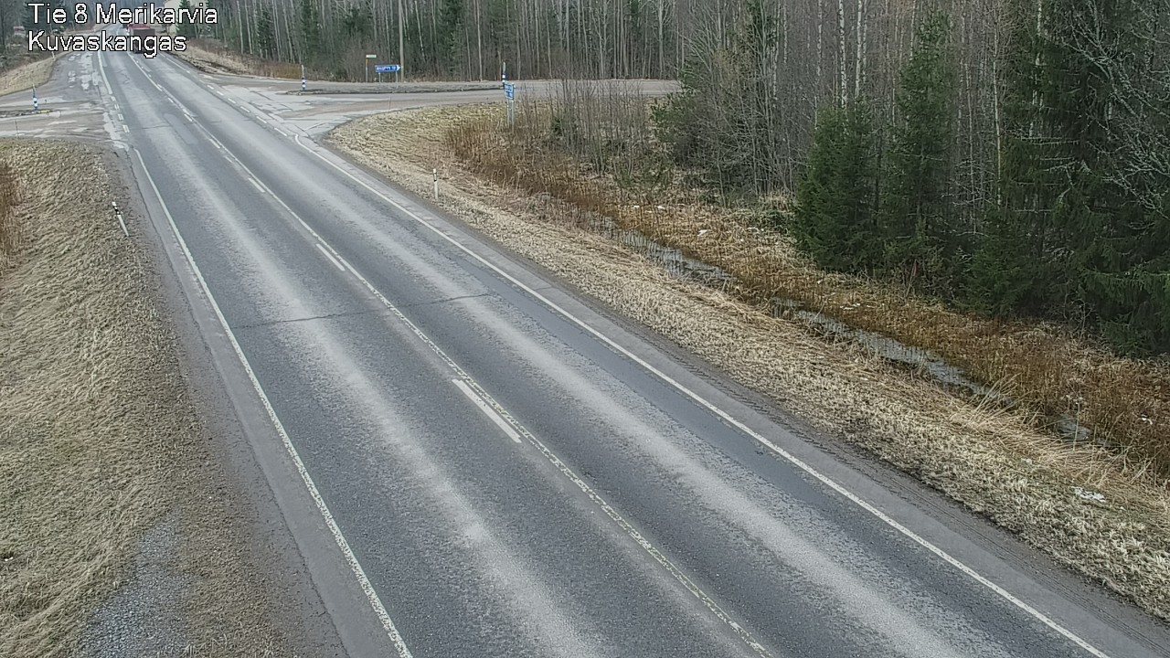 Weather Camera Image Väg 8 Merikarvia, Kuvaskangas, Merikarvia, Satakunta