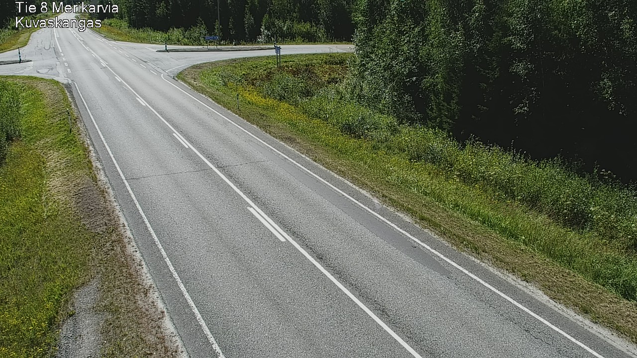 Kelikamerat Kuva Tie 8 Merikarvia, Kuvaskangas, Merikarvia, Satakunta