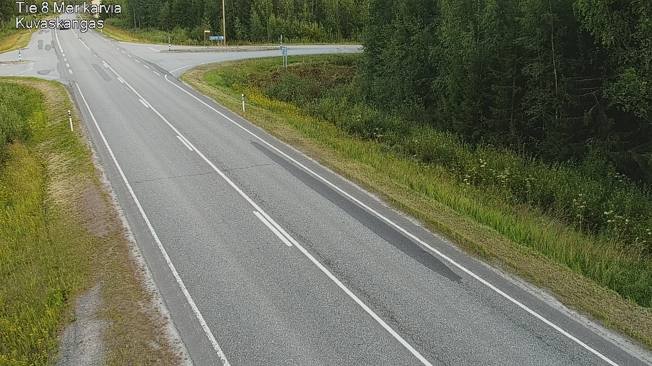 Kelikamerat Kuva Tie 8 Merikarvia, Kuvaskangas, Merikarvia, Satakunta