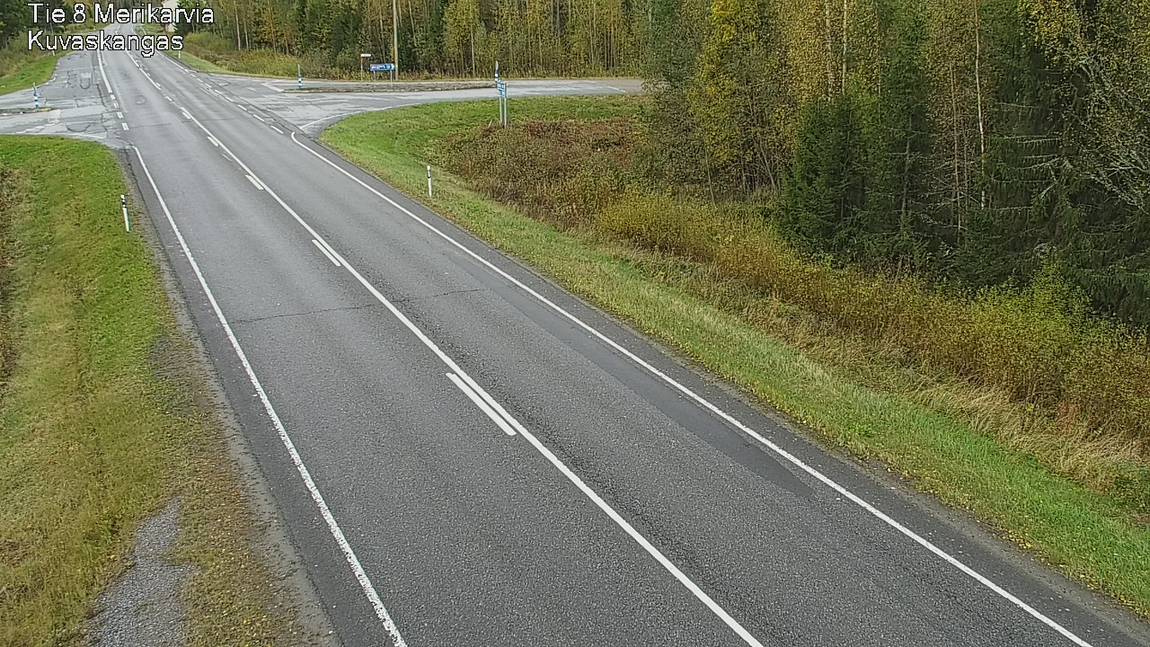 Kelikamerat Kuva Tie 8 Merikarvia, Kuvaskangas, Merikarvia, Satakunta