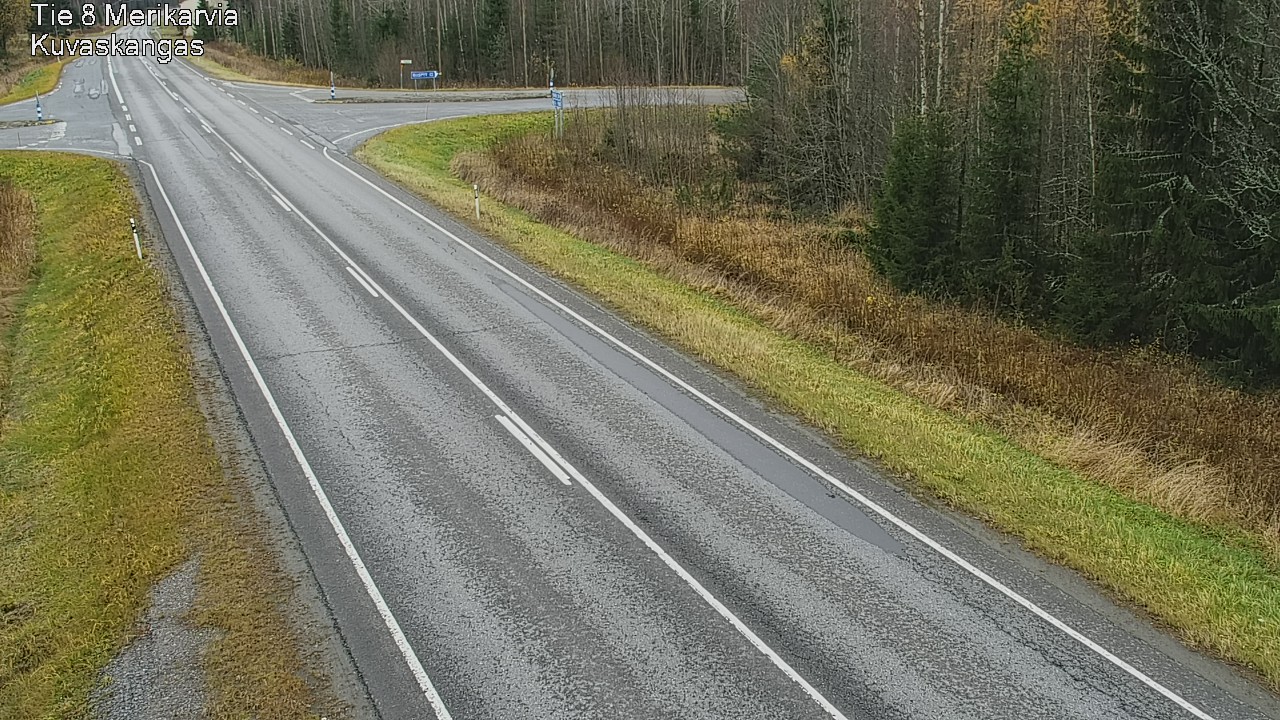 Kelikamerat Kuva Tie 8 Merikarvia, Kuvaskangas, Merikarvia, Satakunta