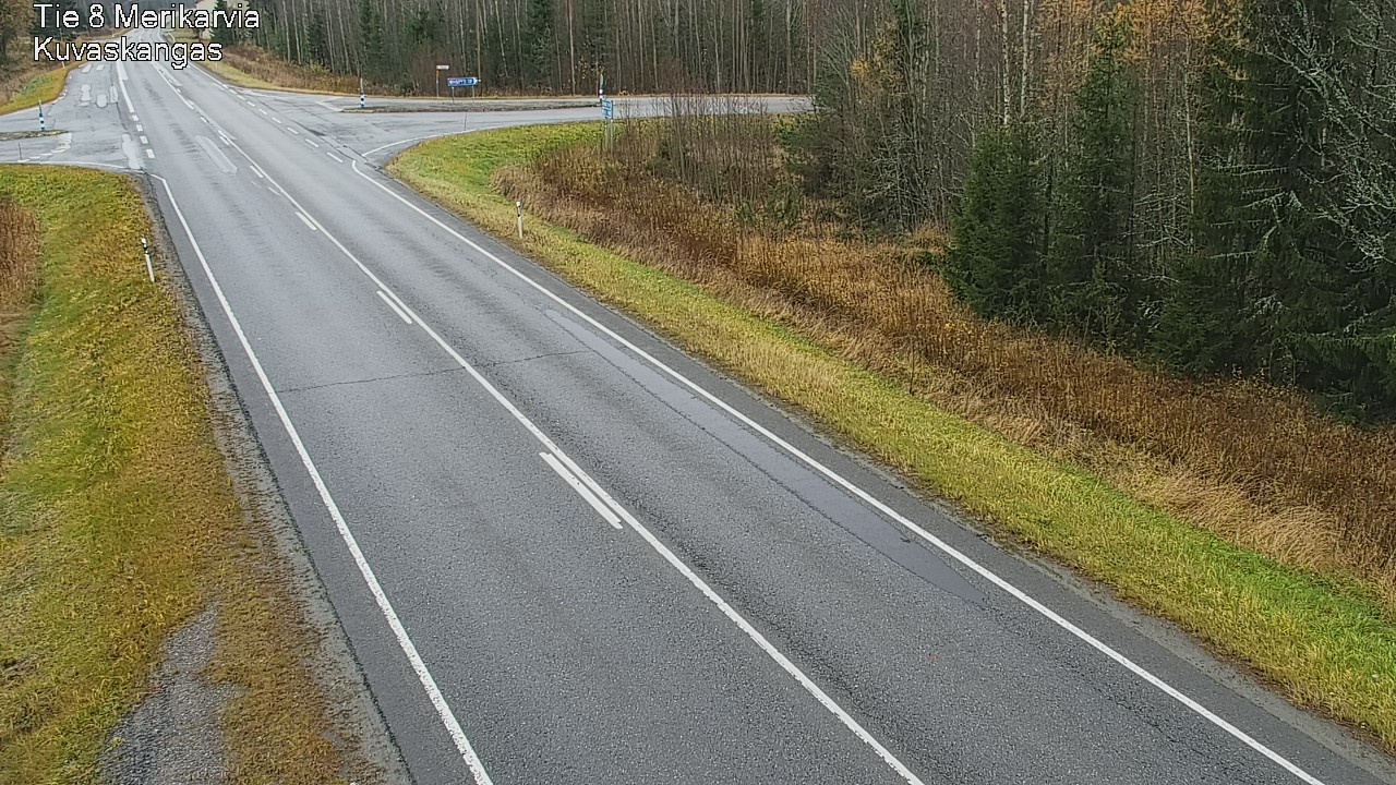 Kelikamerat Kuva Tie 8 Merikarvia, Kuvaskangas, Merikarvia, Satakunta