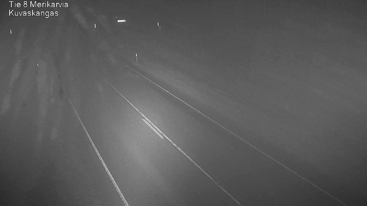 Weather Camera Image Road 8 Merikarvia, Kuvaskangas, Merikarvia, Satakunta