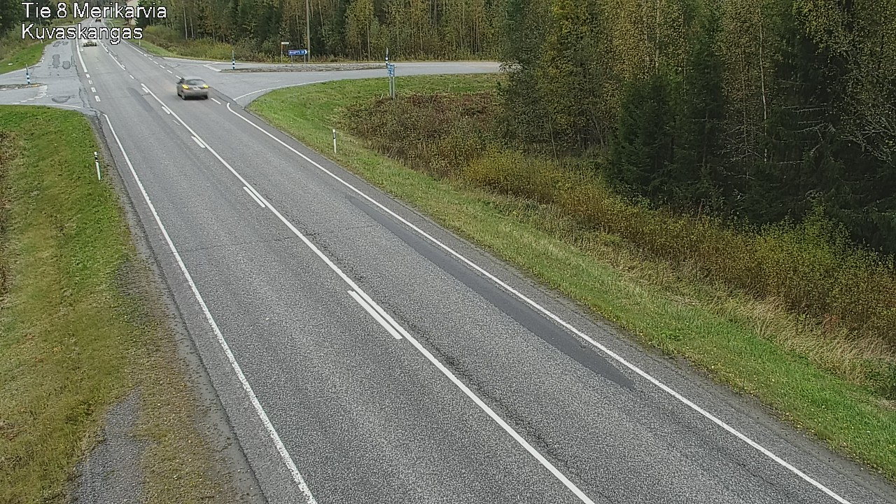 Kelikamerat Kuva Tie 8 Merikarvia, Kuvaskangas, Merikarvia, Satakunta