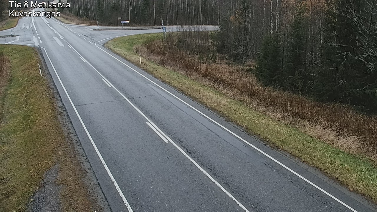 Kelikamerat Kuva Tie 8 Merikarvia, Kuvaskangas, Merikarvia, Satakunta