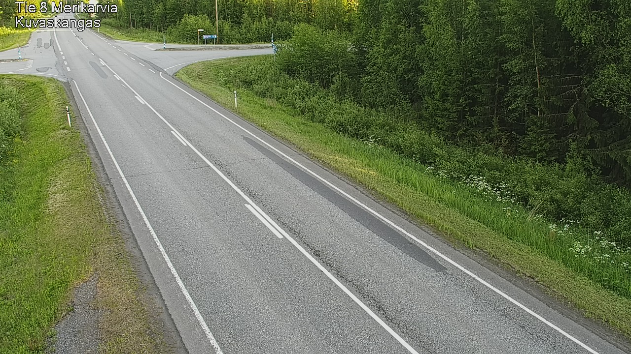 Kelikamerat Kuva Tie 8 Merikarvia, Kuvaskangas, Merikarvia, Satakunta