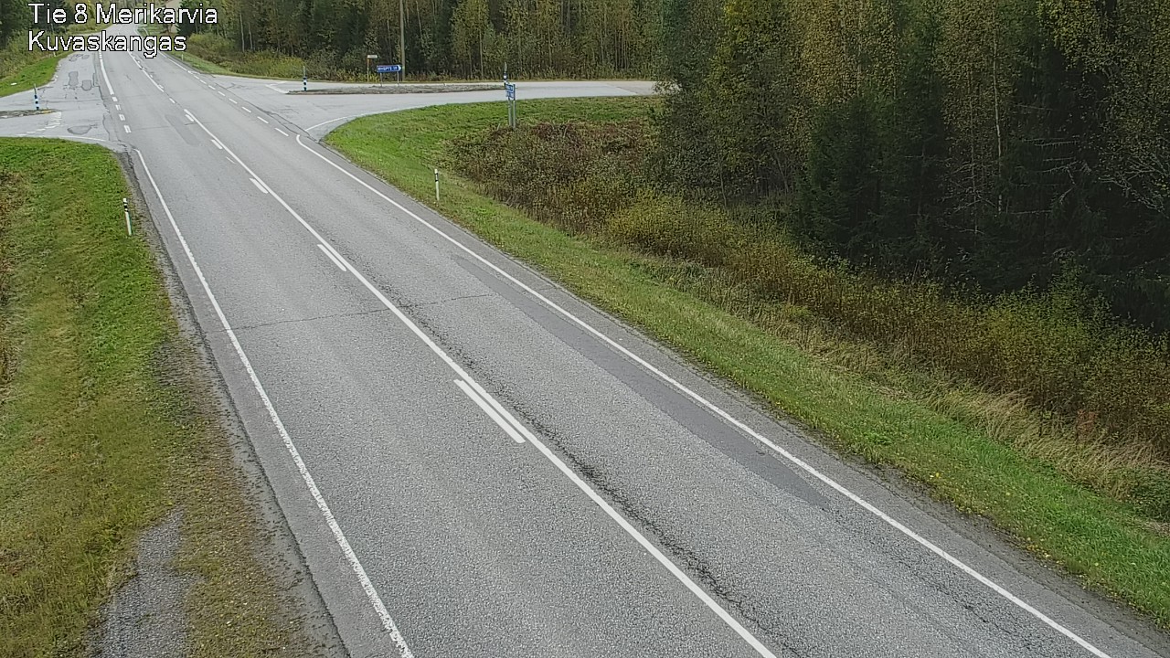 Kelikamerat Kuva Tie 8 Merikarvia, Kuvaskangas, Merikarvia, Satakunta