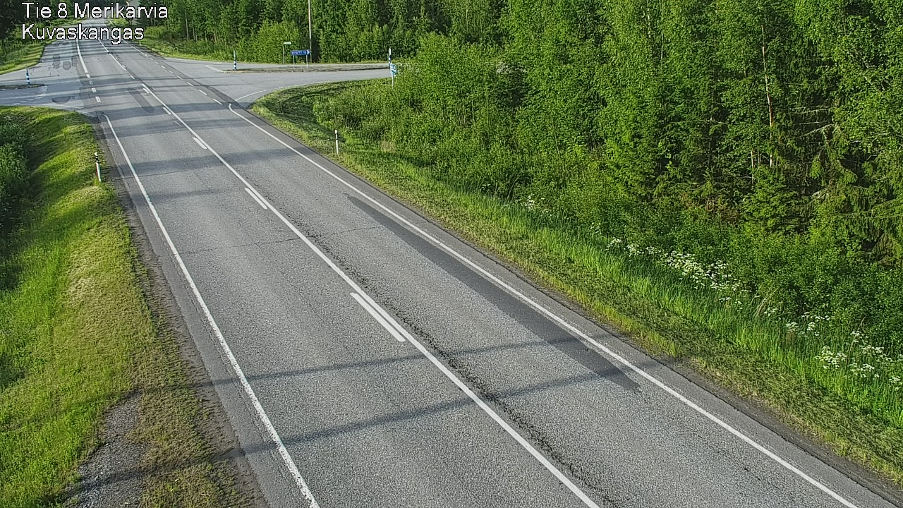 Kelikamerat Kuva Tie 8 Merikarvia, Kuvaskangas, Merikarvia, Satakunta