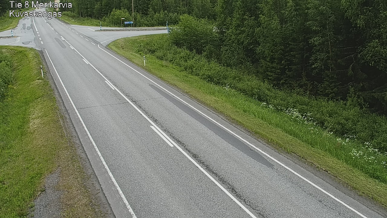 Kelikamerat Kuva Tie 8 Merikarvia, Kuvaskangas, Merikarvia, Satakunta