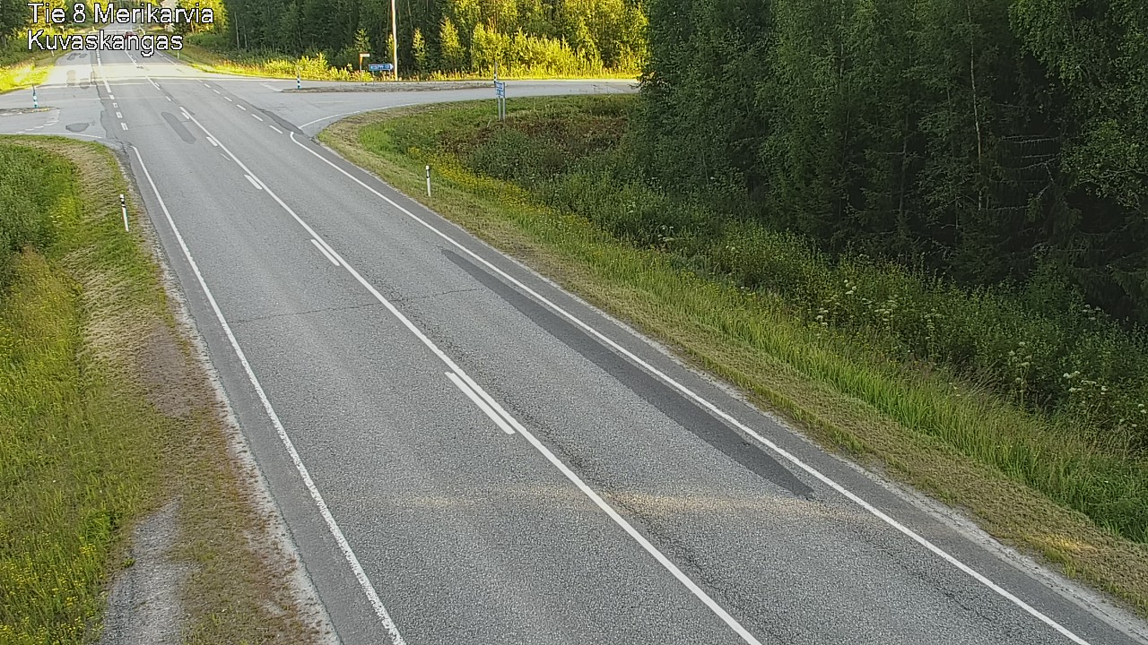 Kelikamerat Kuva Tie 8 Merikarvia, Kuvaskangas, Merikarvia, Satakunta