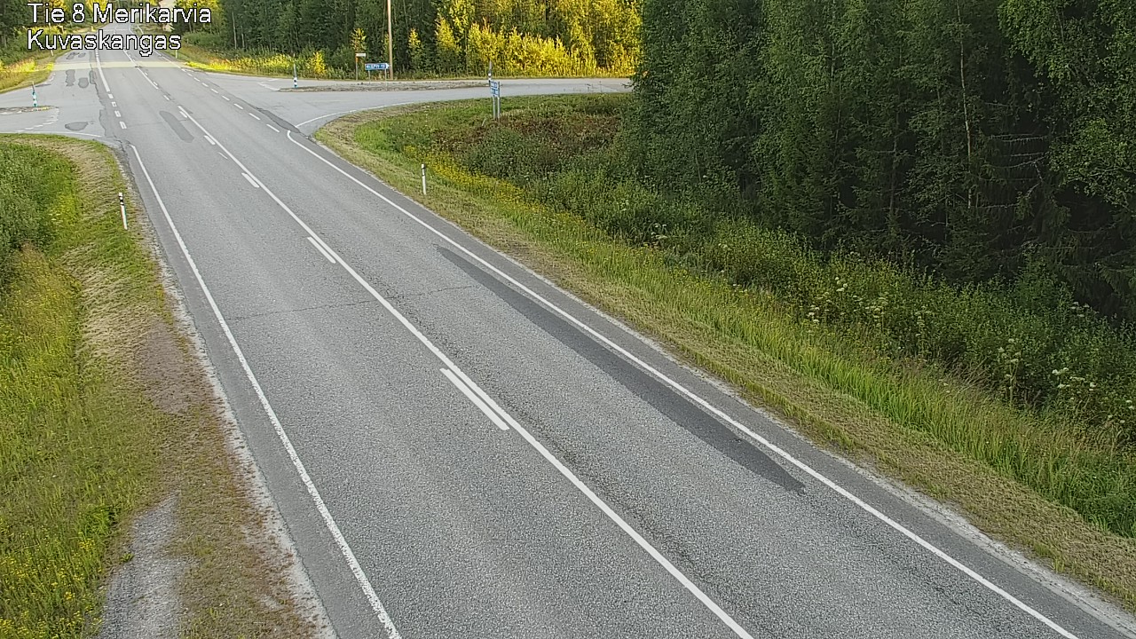 Kelikamerat Kuva Tie 8 Merikarvia, Kuvaskangas, Merikarvia, Satakunta