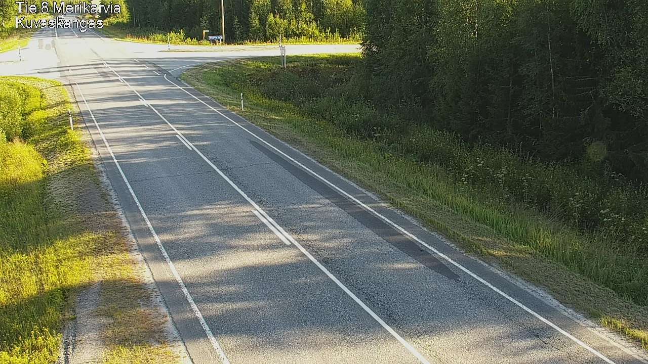 Kelikamerat Kuva Tie 8 Merikarvia, Kuvaskangas, Merikarvia, Satakunta