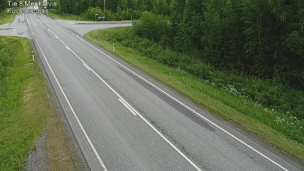Kelikamerat Kuva Tie 8 Merikarvia, Kuvaskangas, Merikarvia, Satakunta