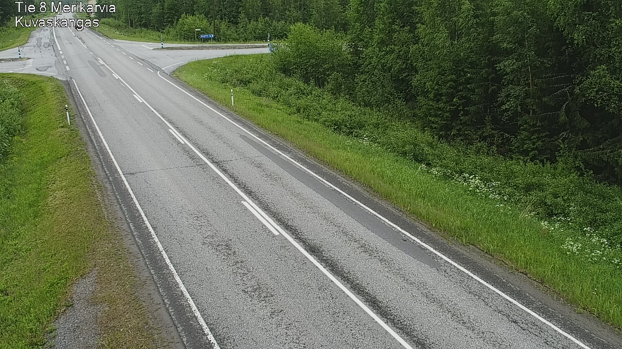 Kelikamerat Kuva Tie 8 Merikarvia, Kuvaskangas, Merikarvia, Satakunta