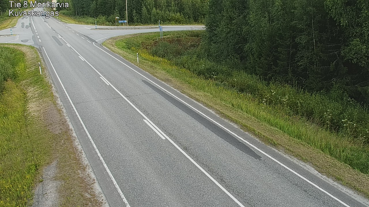 Kelikamerat Kuva Tie 8 Merikarvia, Kuvaskangas, Merikarvia, Satakunta
