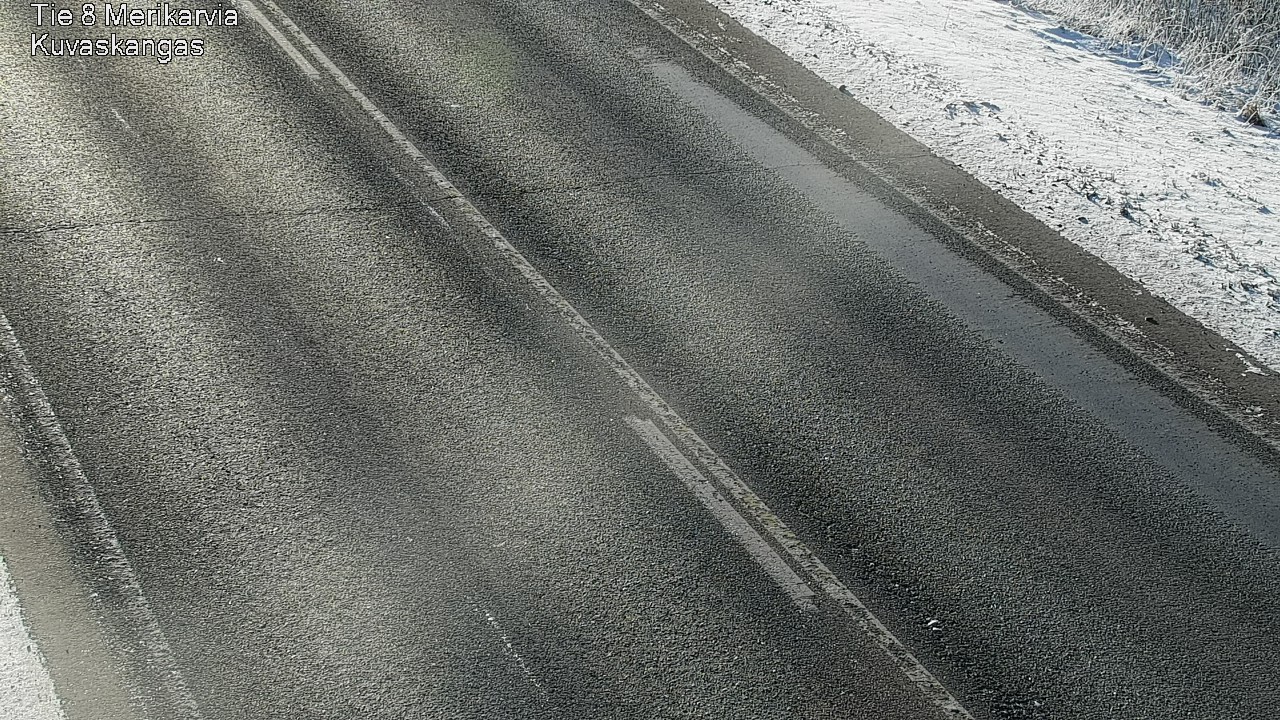 Weather Camera Image Road 8 Merikarvia, Kuvaskangas, Merikarvia, Satakunta