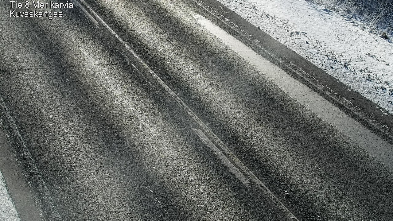 Weather Camera Image Road 8 Merikarvia, Kuvaskangas, Merikarvia, Satakunta