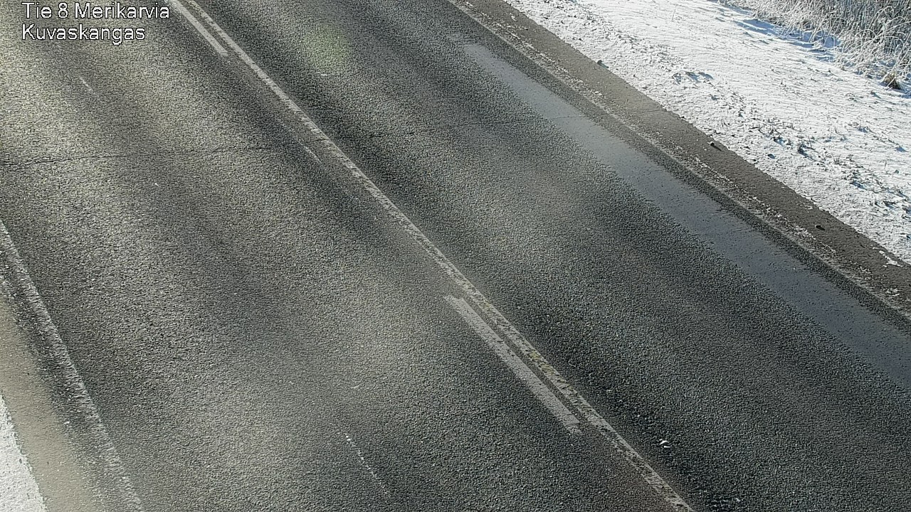 Weather Camera Image Road 8 Merikarvia, Kuvaskangas, Merikarvia, Satakunta