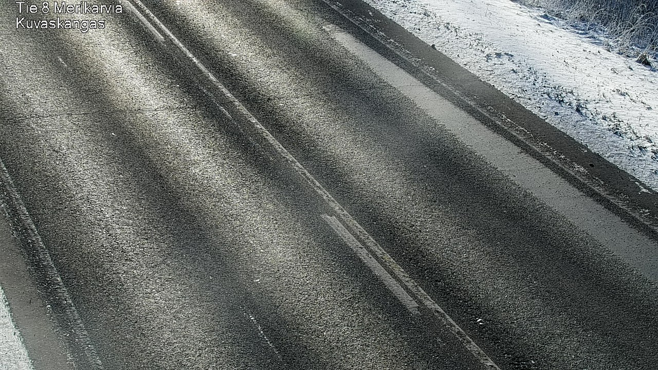 Weather Camera Image Road 8 Merikarvia, Kuvaskangas, Merikarvia, Satakunta