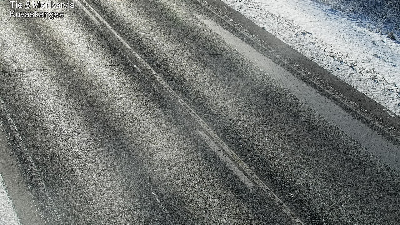 Weather Camera Image Road 8 Merikarvia, Kuvaskangas, Merikarvia, Satakunta