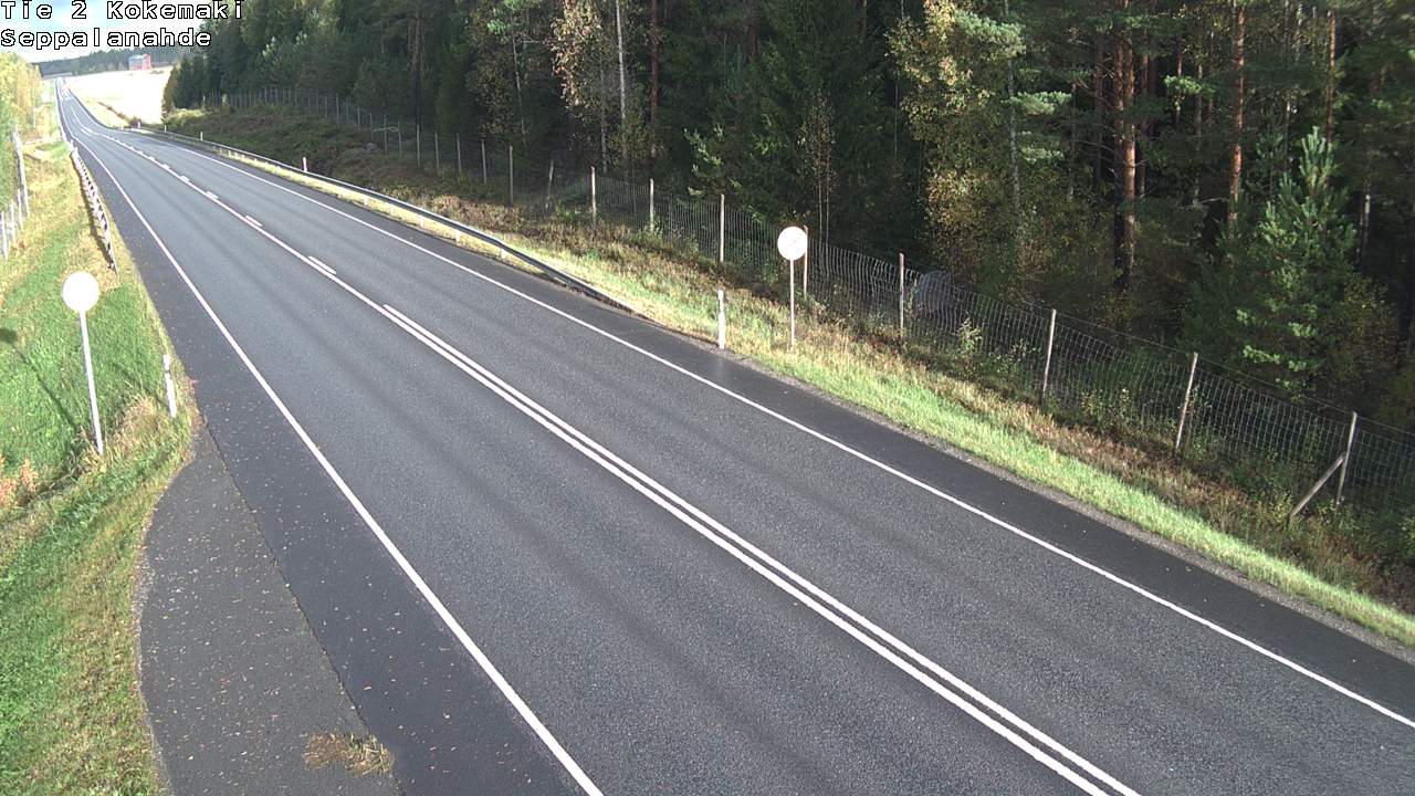 Weather Camera Image Väg 2 Kokemäki, Seppälänahde, Kokemäki, Satakunta