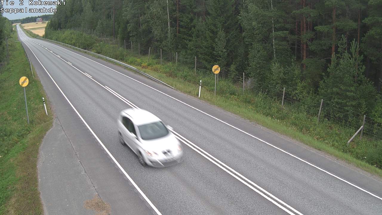 Weather Camera Image Road 2 Kokemäki, Seppälänahde, Kokemäki, Satakunta