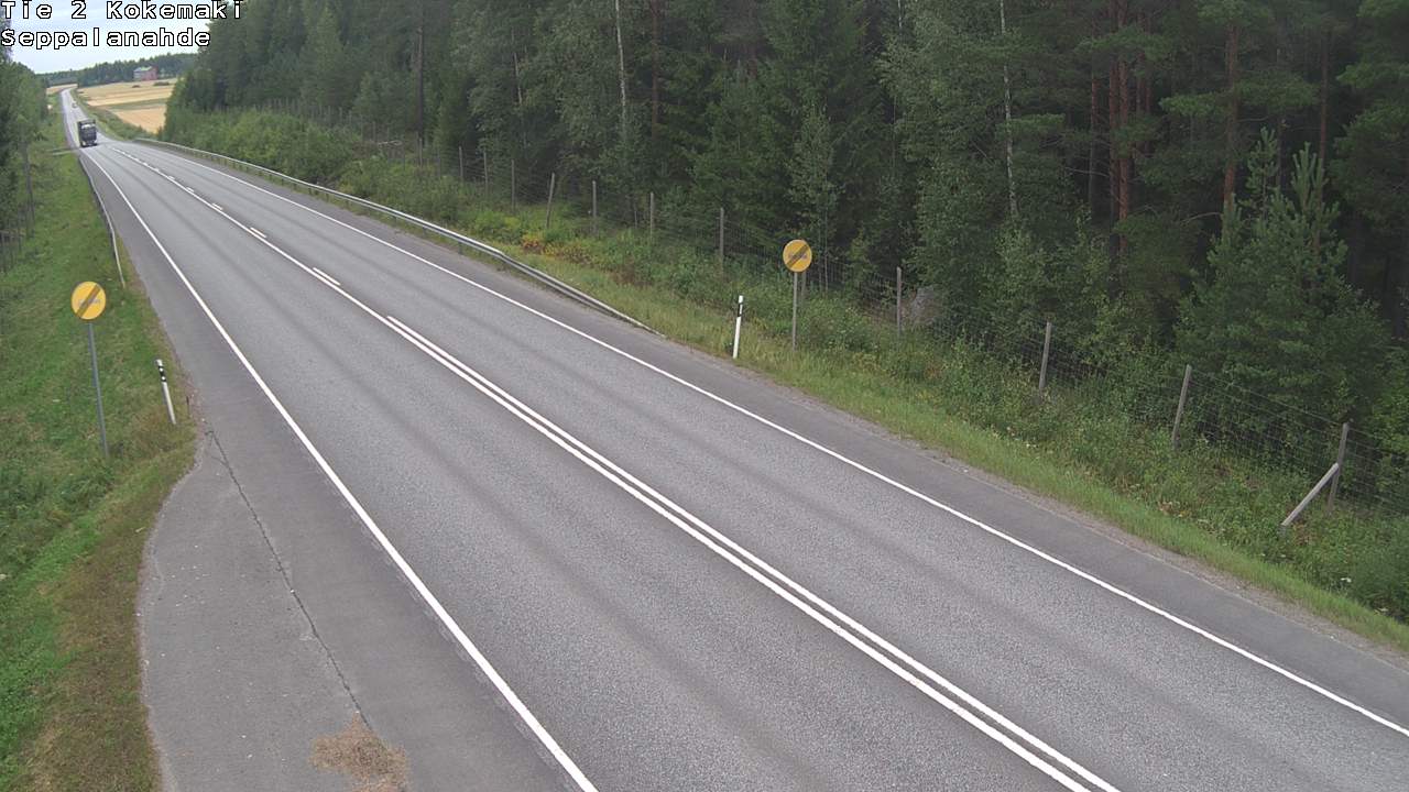 Weather Camera Image Road 2 Kokemäki, Seppälänahde, Kokemäki, Satakunta