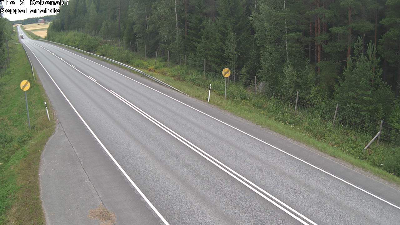 Weather Camera Image Road 2 Kokemäki, Seppälänahde, Kokemäki, Satakunta