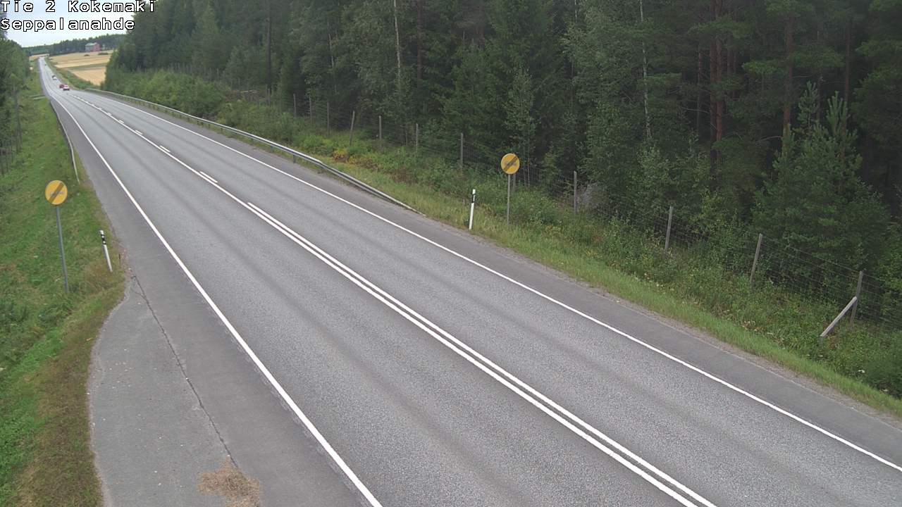 Weather Camera Image Road 2 Kokemäki, Seppälänahde, Kokemäki, Satakunta