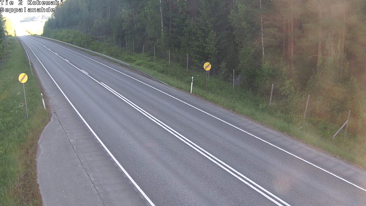 Weather Camera Image Väg 2 Kokemäki, Seppälänahde, Kokemäki, Satakunta