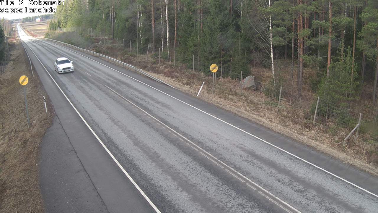 Weather Camera Image Road 2 Kokemäki, Seppälänahde, Kokemäki, Satakunta