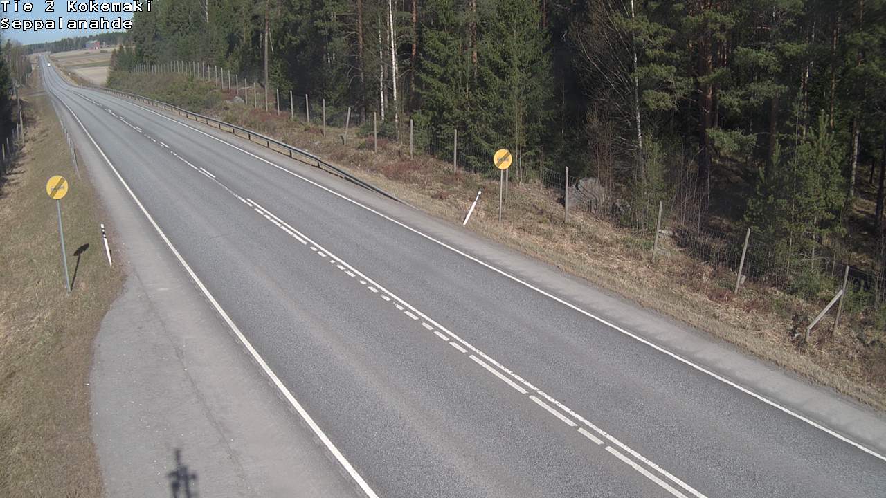 Weather Camera Image Väg 2 Kokemäki, Seppälänahde, Kokemäki, Satakunta