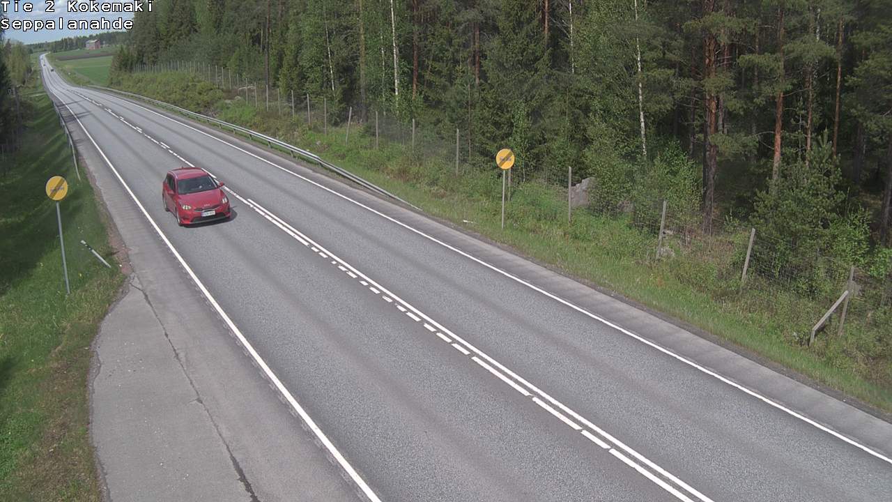 Weather Camera Image Road 2 Kokemäki, Seppälänahde, Kokemäki, Satakunta
