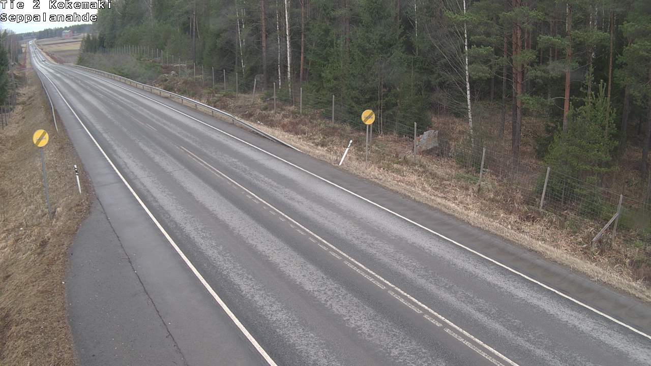 Weather Camera Image Road 2 Kokemäki, Seppälänahde, Kokemäki, Satakunta