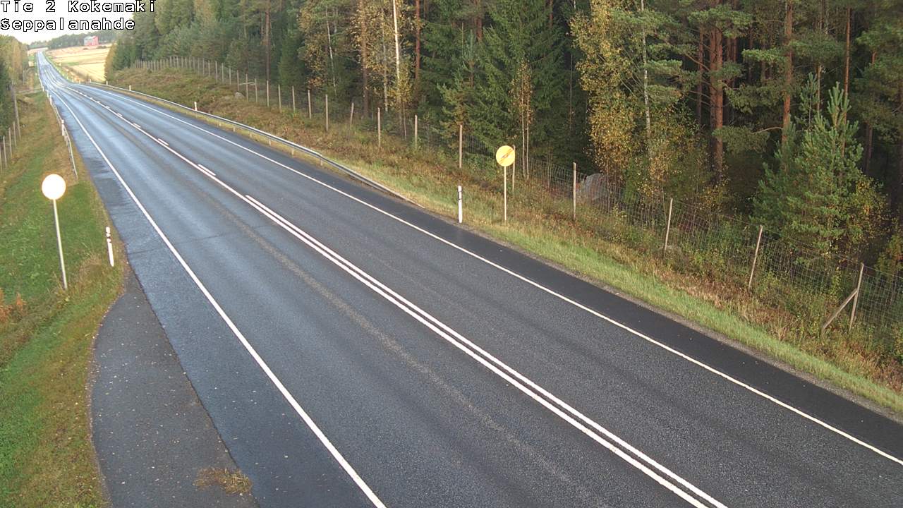 Weather Camera Image Väg 2 Kokemäki, Seppälänahde, Kokemäki, Satakunta