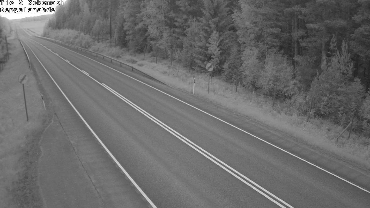 Weather Camera Image Väg 2 Kokemäki, Seppälänahde, Kokemäki, Satakunta