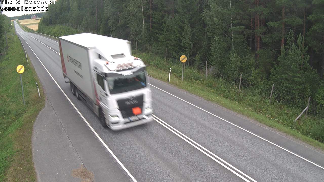 Weather Camera Image Road 2 Kokemäki, Seppälänahde, Kokemäki, Satakunta
