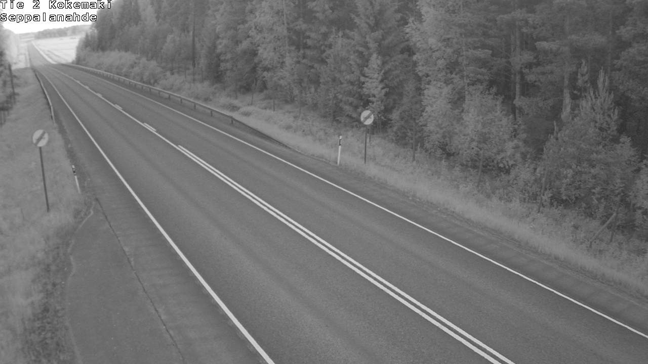 Weather Camera Image Väg 2 Kokemäki, Seppälänahde, Kokemäki, Satakunta