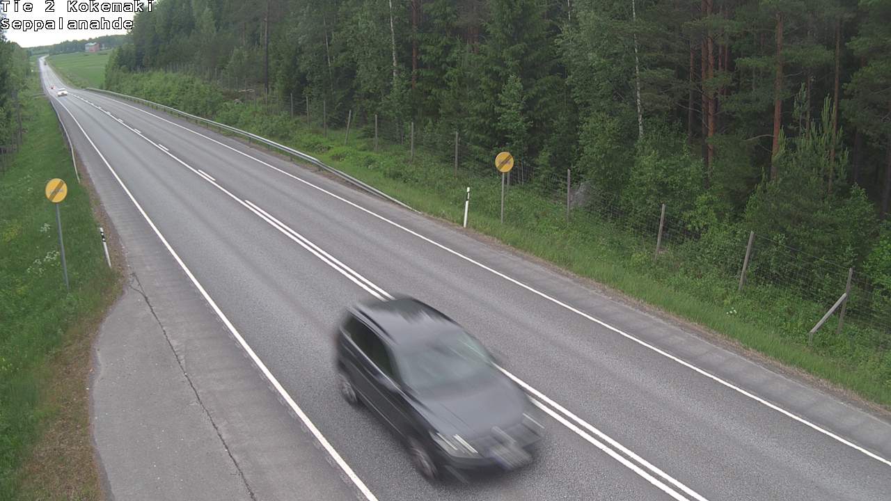 Weather Camera Image Road 2 Kokemäki, Seppälänahde, Kokemäki, Satakunta