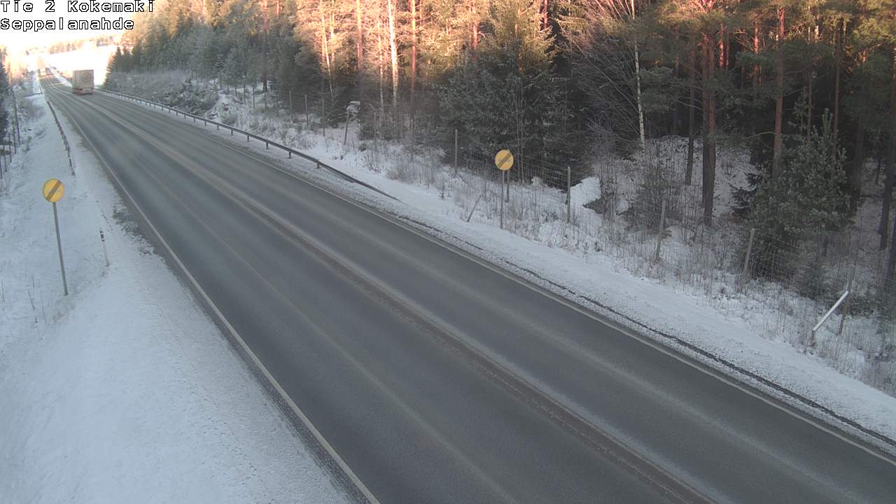Weather Camera Image Road 2 Kokemäki, Seppälänahde, Kokemäki, Satakunta