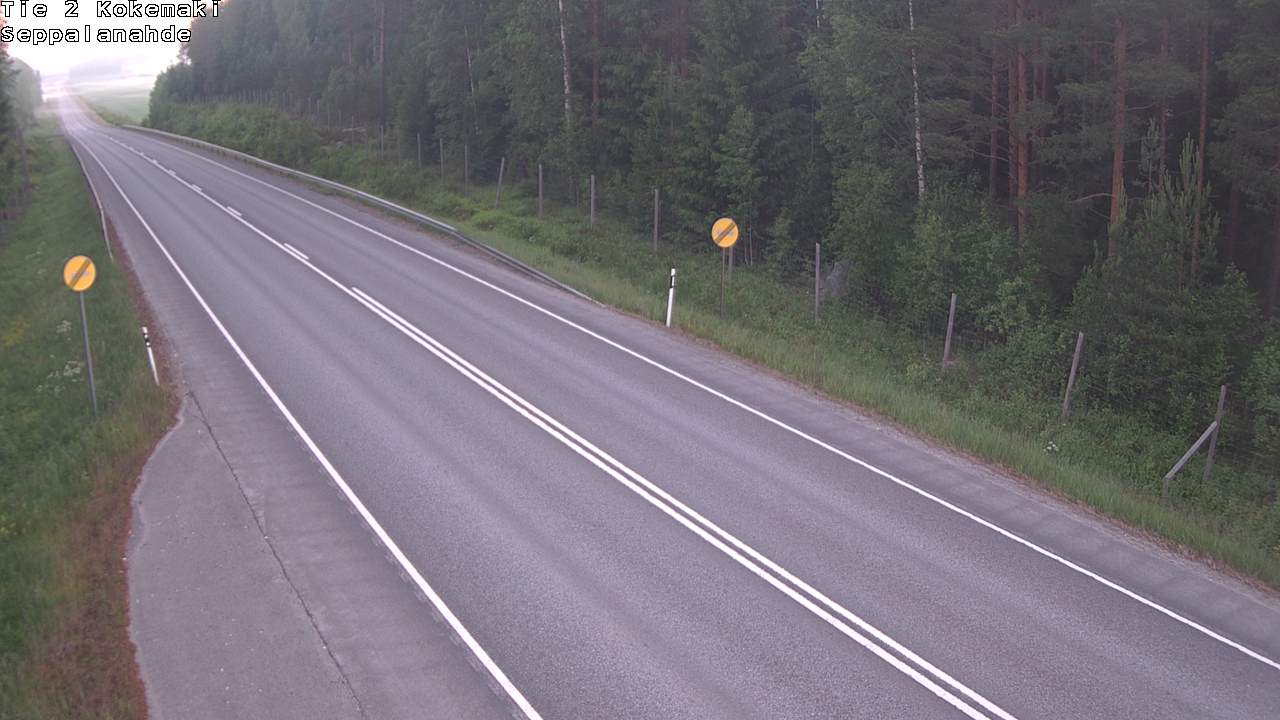 Weather Camera Image Väg 2 Kokemäki, Seppälänahde, Kokemäki, Satakunta
