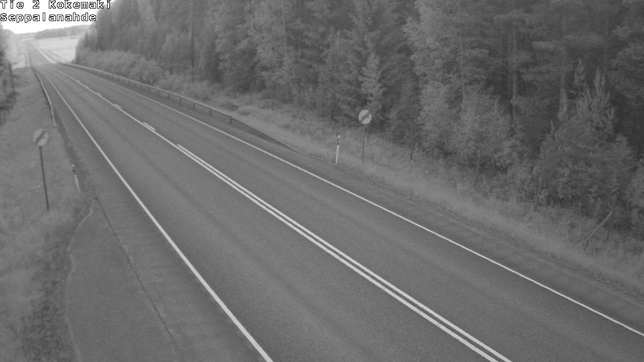 Weather Camera Image Väg 2 Kokemäki, Seppälänahde, Kokemäki, Satakunta