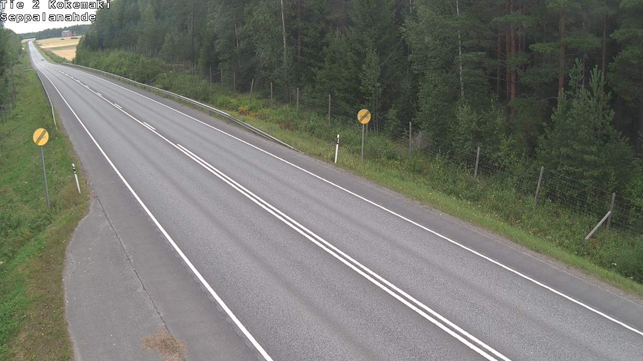 Weather Camera Image Road 2 Kokemäki, Seppälänahde, Kokemäki, Satakunta