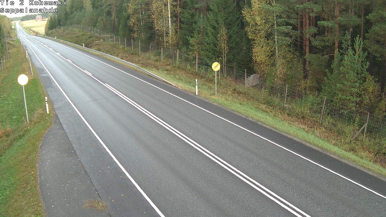 Weather Camera Image Väg 2 Kokemäki, Seppälänahde, Kokemäki, Satakunta