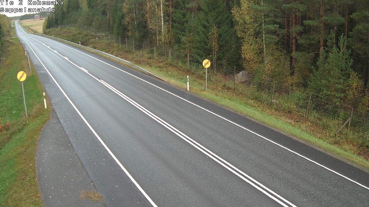 Weather Camera Image Road 2 Kokemäki, Seppälänahde, Kokemäki, Satakunta
